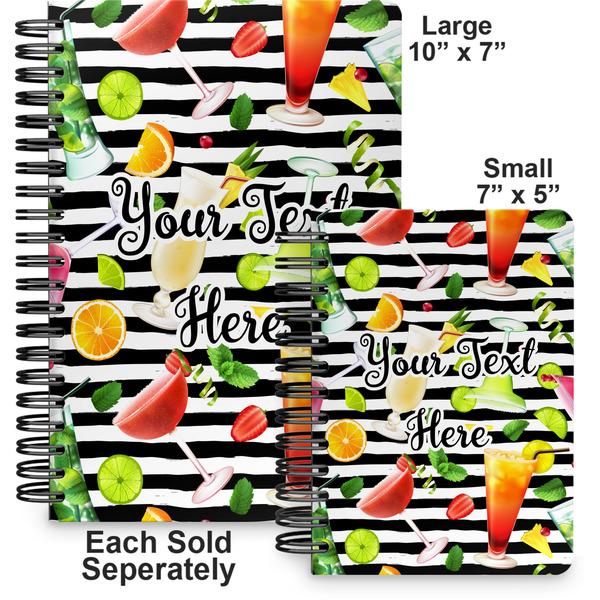 Cocktails Spiral Journal - Comparison