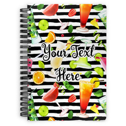 Cocktails Spiral Notebook (Personalized)