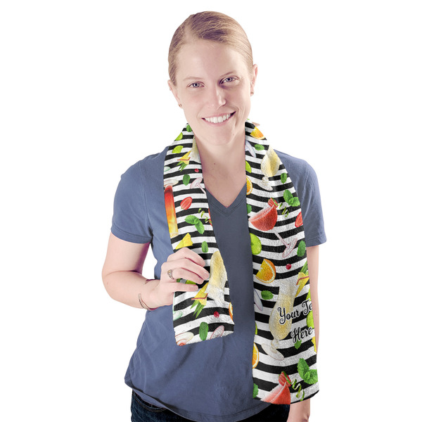 Cocktails Sport Towel - Exercise use - Model