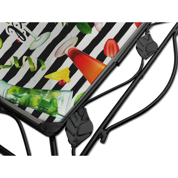 Cocktails Square Trivet - Detail