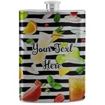 Cocktails Stainless Steel Flask (Personalized)