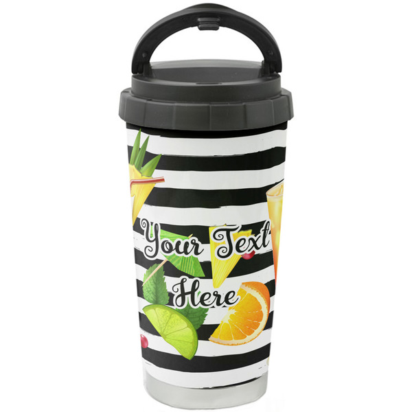 Custom Cocktails Stainless Steel Coffee Tumbler (Personalized)