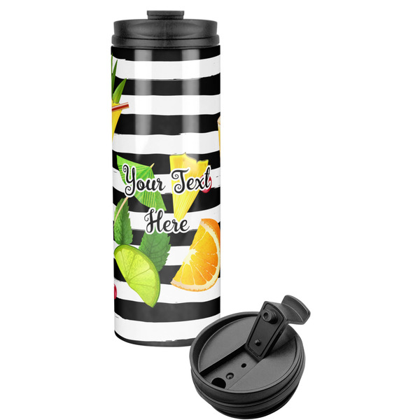 Custom Cocktails Stainless Steel Skinny Tumbler (Personalized)