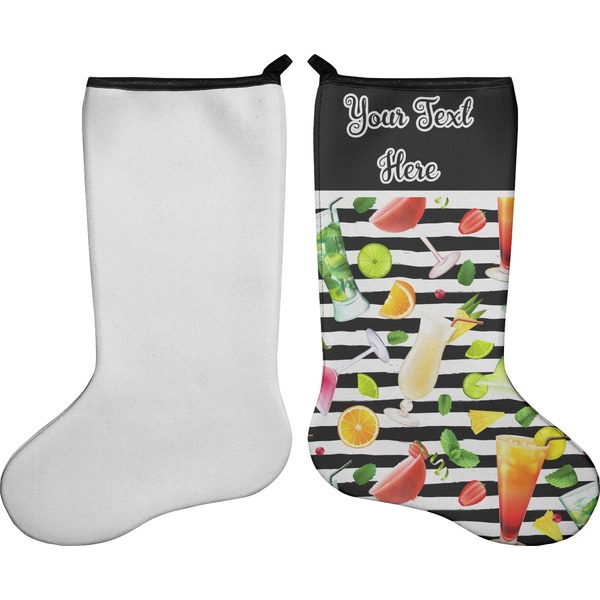 Cocktails Stocking - Single-Sided - Approval