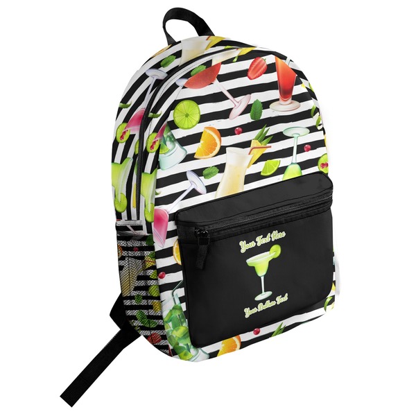 Custom Cocktails Student Backpack (Personalized)