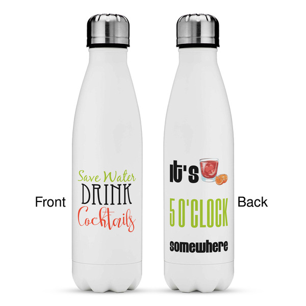 Cocktails Tapered Water Bottle - Apvl