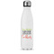 Cocktails Water Bottle - 17 oz. - Stainless Steel - Full Color Printing