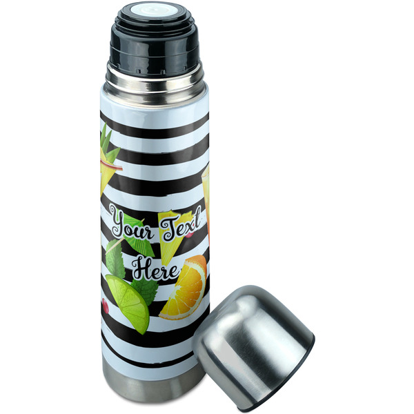 Cocktails Thermos - Lid Off