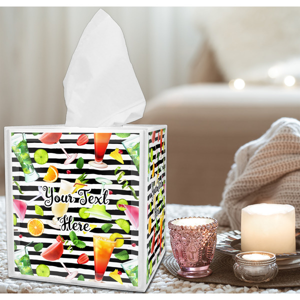 Cocktails Tissue Box - LIFESTYLE