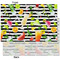 Cocktails Tissue Paper - Heavyweight - XL - Front & Back