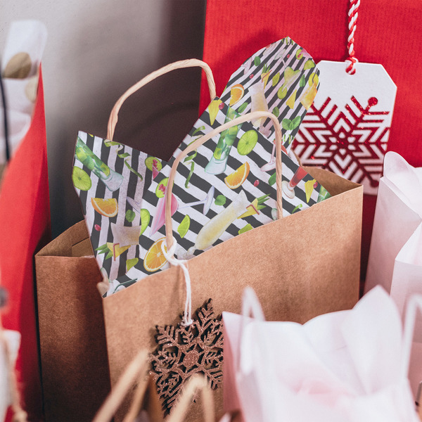 Cocktails Tissue Paper - In Gift Bag