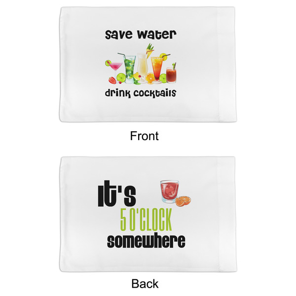 Cocktails Toddler Pillow Case - APPROVAL (partial print)