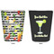 Cocktails Trash Can White - Front and Back - Apvl