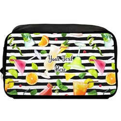 Cocktails Toiletry Bag / Dopp Kit (Personalized)