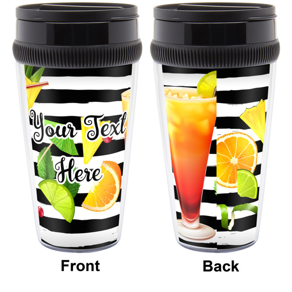 Cocktails Travel Mug Approval (Personalized)
