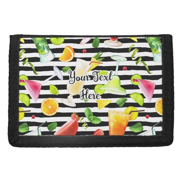 Custom Cocktails Trifold Wallet (Personalized)