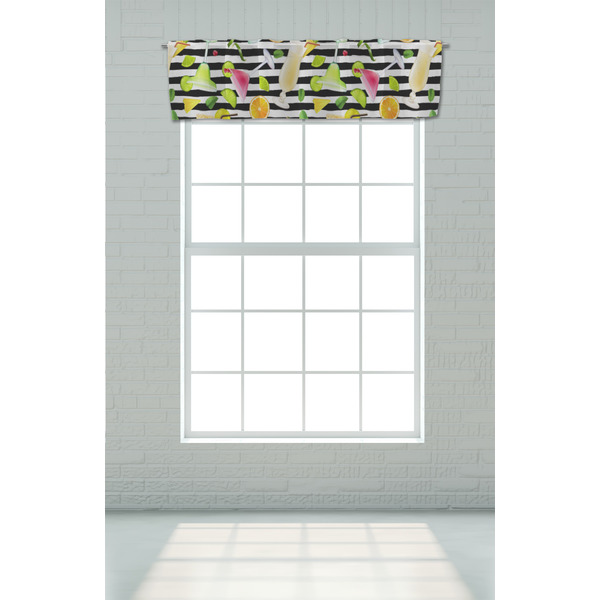 Cocktails Valance - On window