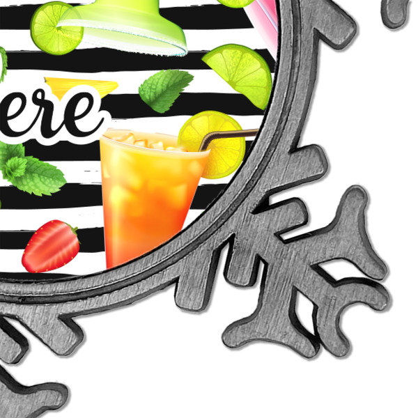 Cocktails Vintage Snowflake - Detail