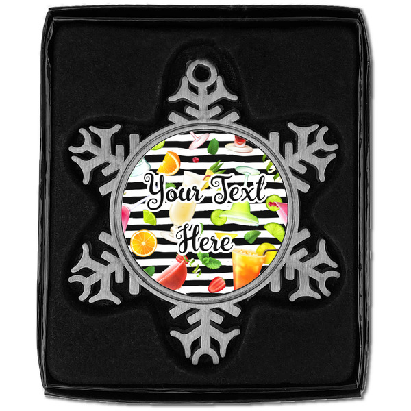 Cocktails Vintage Snowflake - In box