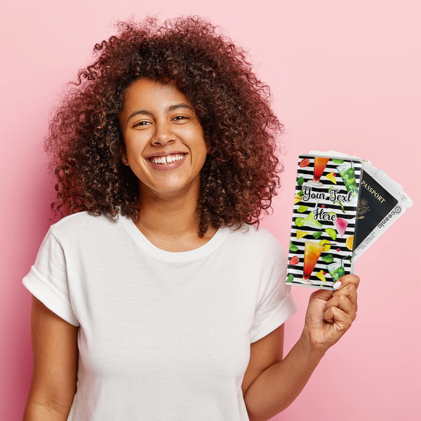 Cocktails Vinyl Document Holder - LIFESTYLE