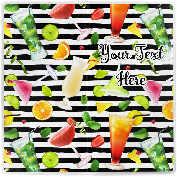 Cocktails Vinyl Document Wallet - Apvl