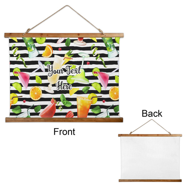 Cocktails Wall Hanging Tapestry - Landscape - APPROVAL