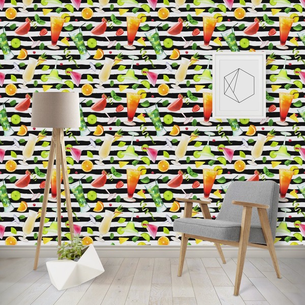Custom Cocktails Wallpaper & Surface Covering