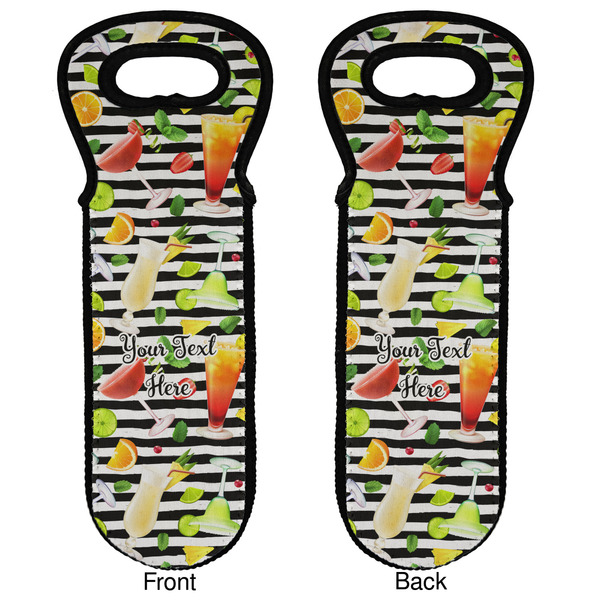 Cocktails Wine Tote Front & Back