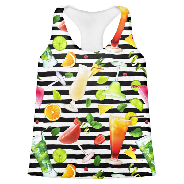 Custom Cocktails Womens Racerback Tank Top - 2X Large