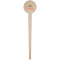 Cocktails Wooden 4" Food Pick - Round - Single Pick