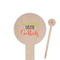 Cocktails Wooden 6" Food Pick - Round - Closeup