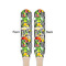 Cocktails Wooden Food Pick - Paddle - Double Sided - Front & Back