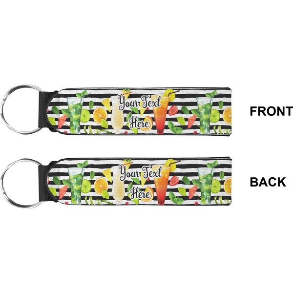 Cocktails Wristlet (Front + Back)