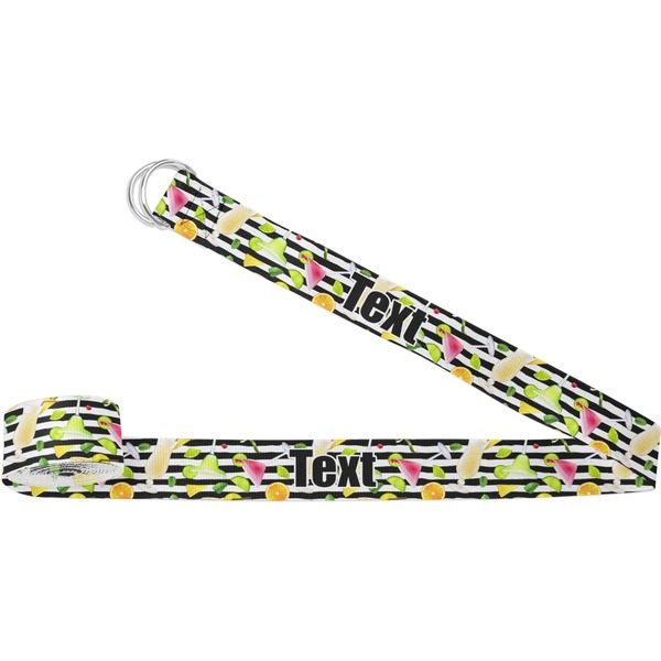 Custom Cocktails Yoga Strap (Personalized)