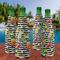 Cocktails Zipper Bottle Cooler - Set of 4 - LIFESTYLE