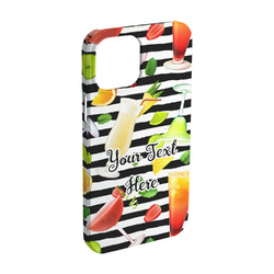 Cocktails iPhone Case - Plastic - iPhone 15 Pro (Personalized)