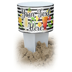 Cocktails White Beach Spiker Drink Holder (Personalized)