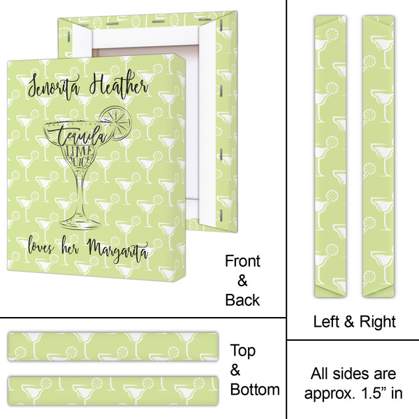 Margarita Lover 11x14 - Canvas Print - Approval