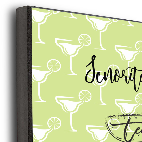 Margarita Lover 11x14 Wood Print - Closeup