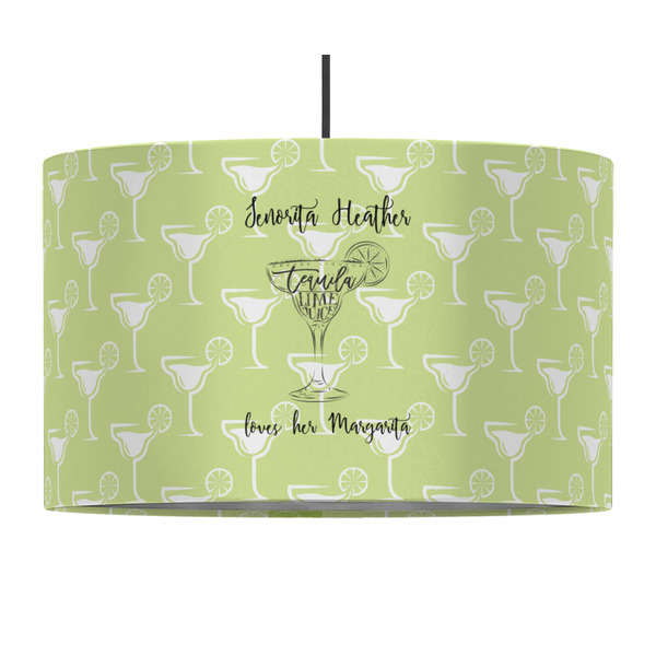 Margarita Lover 12" Drum Lampshade - PENDANT (Fabric)