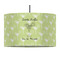 Margarita Lover 12" Drum Pendant Lamp - Fabric (Personalized)