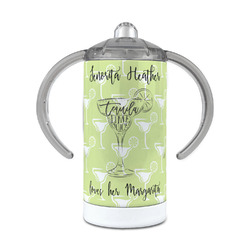 Margarita Lover 12 oz Stainless Steel Sippy Cup (Personalized)