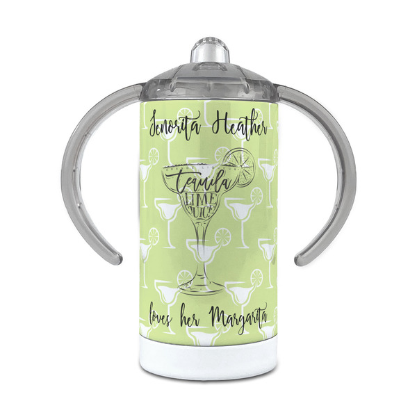 Custom Margarita Lover 12 oz Stainless Steel Sippy Cup (Personalized)