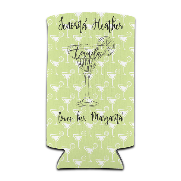 Custom Margarita Lover Can Cooler (tall 12 oz) (Personalized)