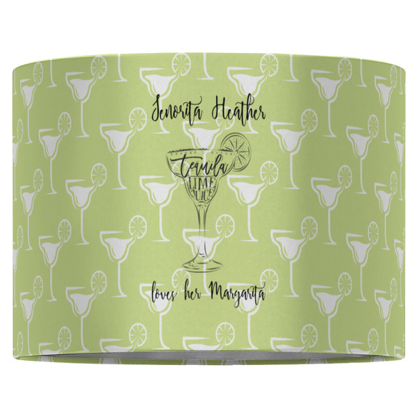 Margarita Lover 16" Drum Lampshade - FRONT (Fabric)