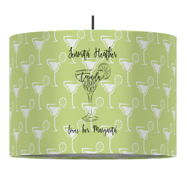 Custom Margarita Lover Drum Pendant Lamp (Personalized)