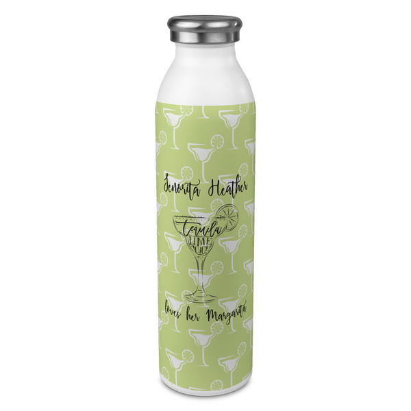 Custom Margarita Lover 20oz Stainless Steel Water Bottle - Full Print (Personalized)