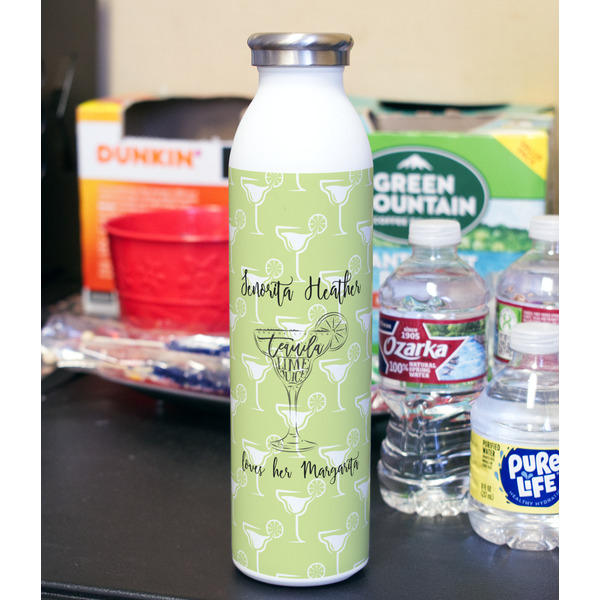 Margarita Lover 20oz Water Bottles - Full Print - In Context