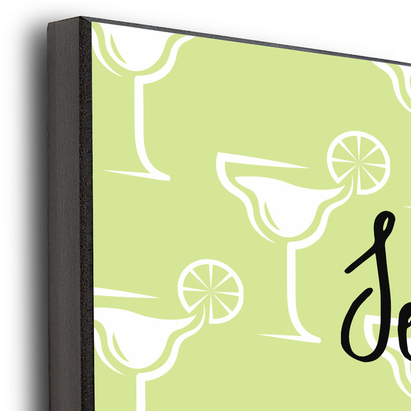 Margarita Lover 20x24 Wood Print - Closeup