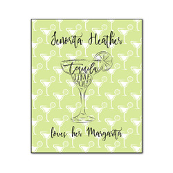 Margarita Lover Wood Print - 20x24 (Personalized)